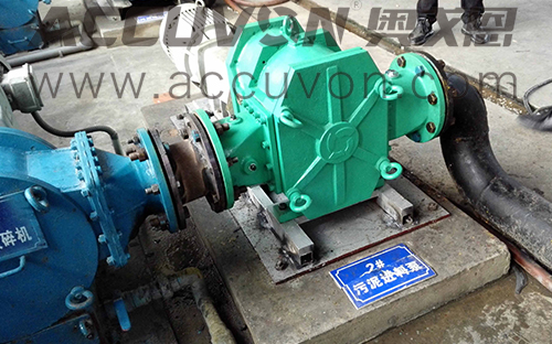 污泥進料泵-深圳某污水處理廠