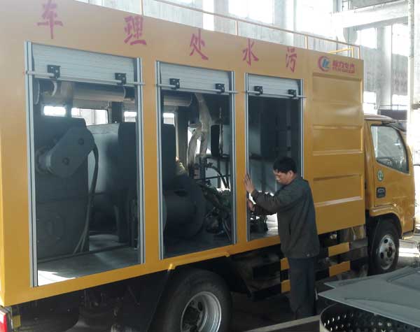 防汛搶險(xiǎn)泵車的特點(diǎn)